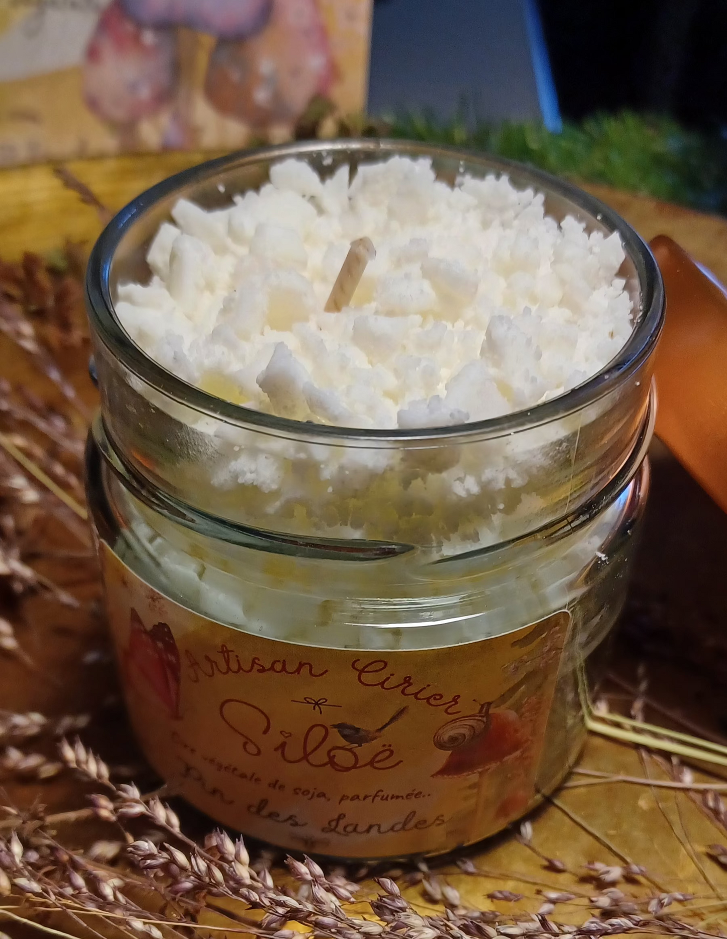 BOUGIE PIN DES LANDES - CRUMBLE ( 225gr )