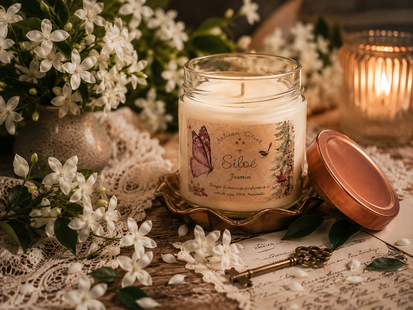 Jasmin - Bougie parfumée