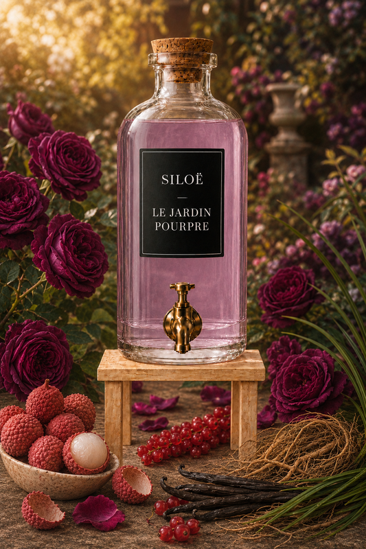 Le Jardin Pourpre – Parfum floral fruité 100 ml | Siloë
